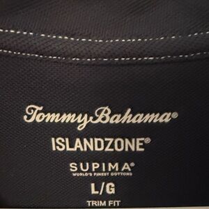 Tommy Bahama Black Polo Shirt